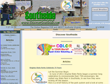 Tablet Screenshot of discoversouthside.com